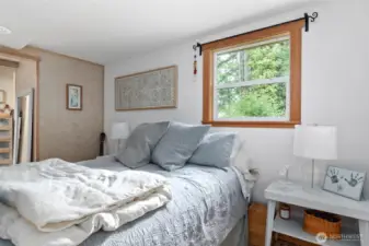 Bedroom in bunk house