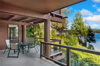 Private deck