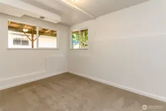 4th bedroom is downstairs