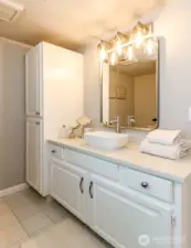 updated downstairs bathroom