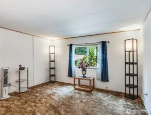 Third bedroom is spacious, giving you tons of options as a hobby room, office space or guest bedroom.