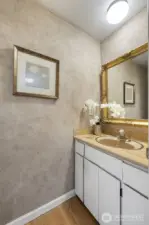 Half bath off of the Bonus room