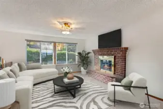 Photo is virtually staged!