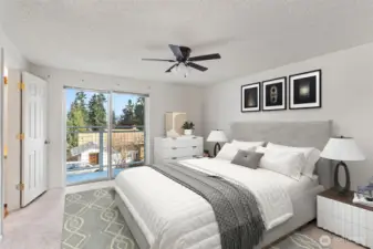 Photo is virtually staged!