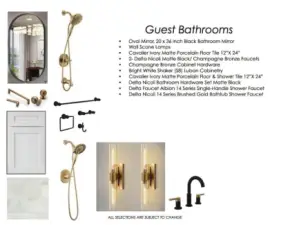 Guest Bedroom Selections