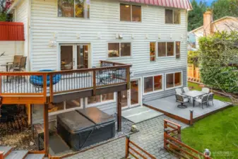 Beautiful 2-story + basement home on a 18,000+ square foot lot, nestled among the trees.