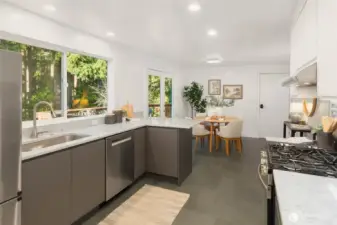 Beautifully updated kitchen. Everything is new!