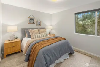 Bedroom #2 - upper level.