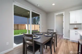 Photos are of another home in the community and are for illustration purposes only to reflect typical finishes.  May depict seller enhancements.  Colors and options may vary.