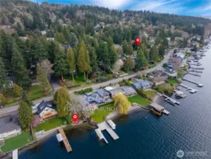 Short drive to the public boat launch only for Holmes Point resicences.