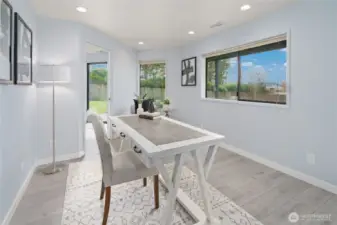 Lower level 4th bedroom