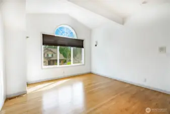 3rd bedroom is upstairs.