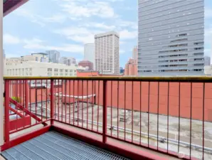 Deck off living area