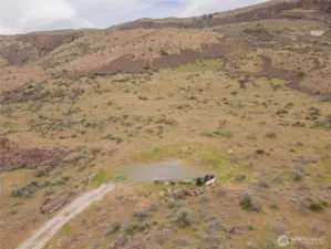 Overhead view of range.