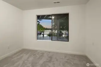 Lower level bedroom