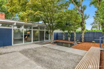 Backyard Courtyard