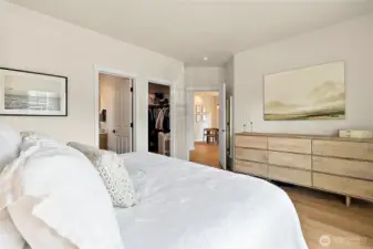 It’s a private haven designed for relaxation at the end of the day.