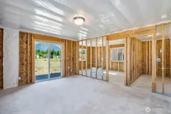 Photographs are for illustrative purposes only. Features, finishes, interior/exterior colors, landscaping and floorplan shown may vary from actual homes built.