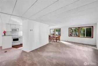 Bright, cheerful, updated home with open floor plan.