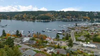 View from home of Gig Harbor Bay