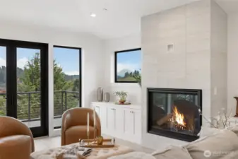 Fireplace in Great Room.