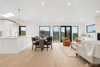 Great room walking in from entry.