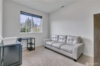 Office/den at the front of the house