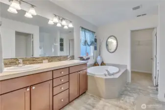 5 piece primary bathroom