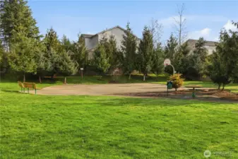 Right next to neighborhood park