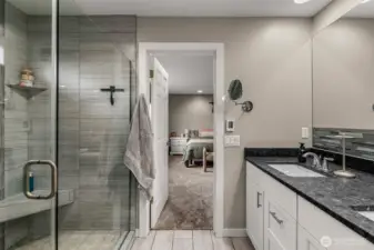 Stunning primary bath