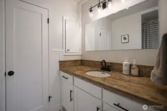 Full bathroom on main floor