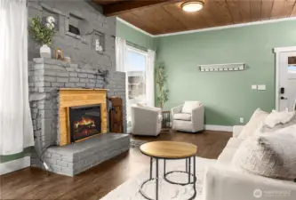 Electric fire place
