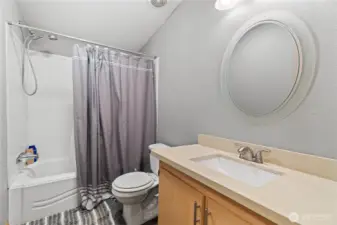 The full bathroom.