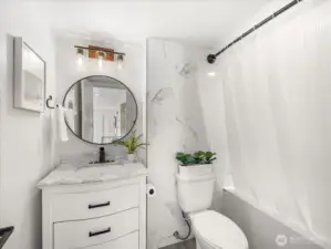 Main floor full bath