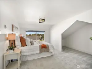 Primary bedroom on 2nd floor