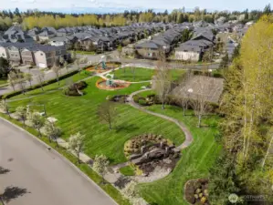 The playgrounds are being re-designed and the park grand opening is April 19th!