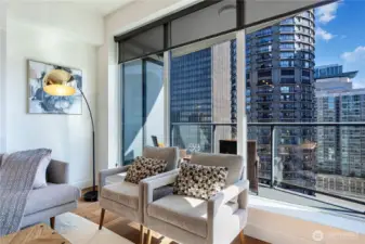 A home bathed in natural light, embracing the warmth of Seattle’s spring.