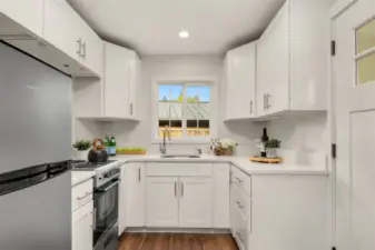 Cottage kitchen.