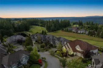A luxury estate on the 4th tee of the prestigious Jack Nicklaus Signature Course at The Club at Snoqualmie Ridge.