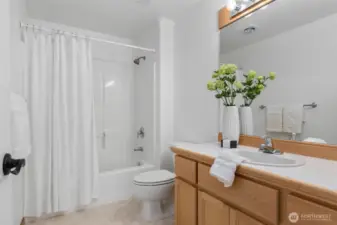 Upstairs full bath #2.