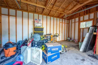 Storage Shed Interior