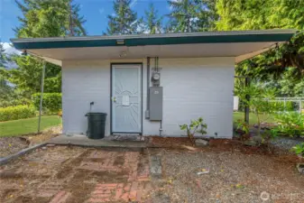 Back door