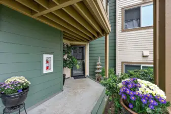 Lovely Main Level Entrance