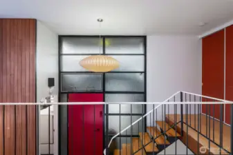 Looking towards the entry.