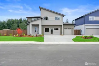 office entrance will be garage door