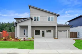 office entrance will be garage door