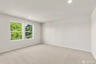 Primary Bedroom. Photos are for representational purposes only, colors, elevation and features may vary.