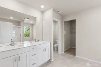 Primary Bathroom, Cabinets. Photos are for representational purposes only, colors, elevation and features may vary.