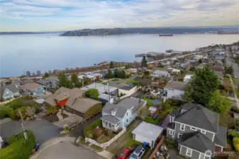 Water views, a spacious back deck, and cottage charm create a beautiful North End home.