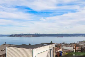 Watch the Wednesday sailboat races from the deck as well as the changing colors of sunrise and sunset.